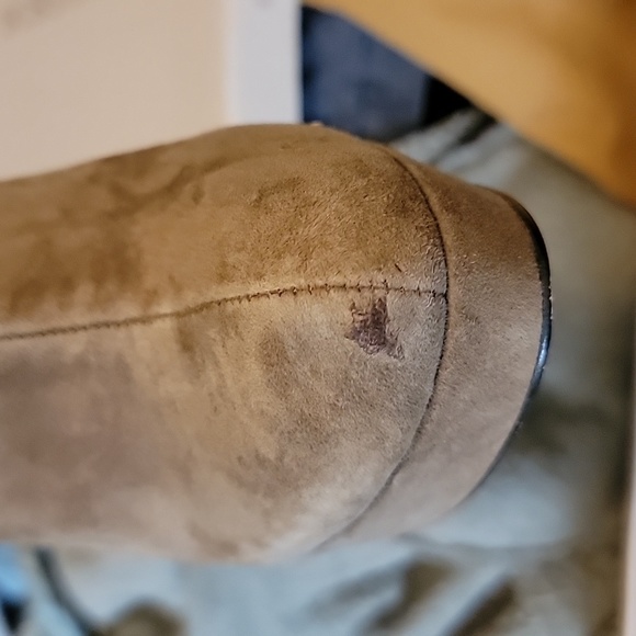 BCBGeneration Joesana Dark Spice Suede Zipper Bootie Sz 8 w/ box - Picture 11 of 11